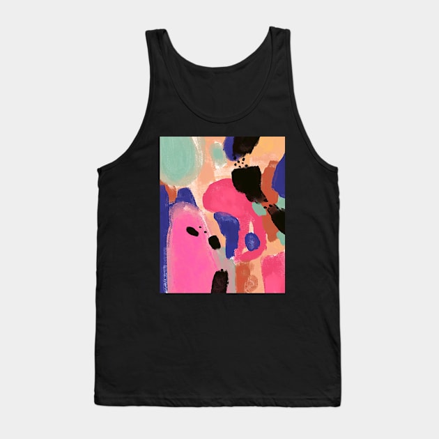 Abstract Power Tank Top by omarbardisy